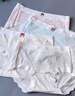 紅豆兒童內褲女童棉小中大童三角短褲襠不夾P親膚舒適 混色4條裝 160 曬單實(shí)拍圖