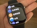 Apple/蘋(píng)果 Watch S11 智能手表GPS款46毫米深空灰色鋁金屬表殼黑色運動(dòng)型表帶S/M MEVN4CH/B 曬單實(shí)拍圖