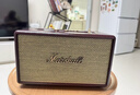 馬歇爾（Marshall）ACTON III第三代家用無(wú)線(xiàn)藍牙5.2音箱重低音桌面音響低音炮電腦音箱高保真 勃艮第紅 曬單實(shí)拍圖
