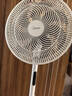 美的（Midea）【颶風(fēng)節能】七葉柔風(fēng)立式電風(fēng)扇/家用輕音落地扇/臺式小型風(fēng)扇/大風(fēng)力遙控定時(shí)搖頭風(fēng)扇 SAH35BSJ 曬單實(shí)拍圖