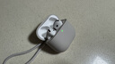 MUJI 耳機殼 適用于A(yíng)irPods 4 耳機保護套 蘋(píng)果耳機 apple 分體 帶掛繩 灰白色 曬單實(shí)拍圖