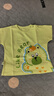 優(yōu)奇斷碼撿漏  男女寶寶嬰兒短袖t恤冰絲棉1一 2歲兒童半袖上衣夏季 綠色小熊 90 曬單實(shí)拍圖