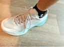 李寧利刃5V2丨聚核芯助力系統籃球鞋男子低幫防滑百搭專(zhuān)業(yè)比賽運動(dòng)鞋 標準白/淺晴藍（V059款）-14 波光 41 曬單實(shí)拍圖