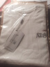 應援散會(huì )款100%純棉新疆棉50支液氨絲光棉230G重磅涼感T恤女 白色【230G重磅不透】 M （建議90-110斤） 曬單實(shí)拍圖