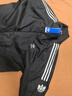 adidas寬松日常舒適運動(dòng)夾克外套男女春季新款阿迪達斯官方三葉草   黑色   2XL 曬單實(shí)拍圖