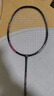 李寧（LI-NING）羽毛球拍雷霆小鋼炮全碳素進(jìn)攻型超輕高磅單拍黑色4U 已穿線(xiàn) 曬單實(shí)拍圖