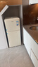 美的（Midea）復古小冰箱迷你小型雙門(mén)家用 冷藏冷凍兩用節能輕音電冰箱 歐式現代家裝網(wǎng)紅顏值款BCD-113MR 曬單實(shí)拍圖