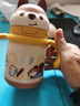 babycare兒童保溫杯嬰兒小松鼠寶寶1-3歲不銹鋼吸管水杯壺學(xué)生上學(xué)300ml 曬單實(shí)拍圖