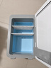 美的（Midea）迷你冰箱小冰箱小型家用車(chē)載戶(hù)外露營(yíng)冷藏制冷加熱宿舍出租房辦公室電冰箱節能省電DC-8D01MB 曬單實(shí)拍圖