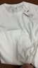 京東京造50支液氨抗皺男士t恤男短袖男款純棉打底衫內搭春季衣服 白色 L 曬單實(shí)拍圖