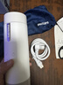飛利浦（PHILIPS）燒水杯保溫杯便攜式燒水杯子旅行電加熱水杯壺男女士禮物定制款 曬單實(shí)拍圖