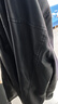 貓人夾克皮衣男春秋季外套機車(chē)服修身潮流休閑立領(lǐng)上衣 黑色 2XL 曬單實(shí)拍圖