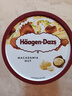 哈根達斯（Haagen-Dazs）夏威夷果仁大桶冰淇淋 473ml/桶 家庭裝 雪糕 曬單實(shí)拍圖