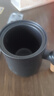 京東京造茶杯便攜式黑陶茶泡茶壺茶杯功夫茶具辦公杯隨身茶壺容量400ml 曬單實(shí)拍圖