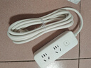 飛利浦（PHILIPS）小插排短線(xiàn)插座插頭短線(xiàn)4位2.8米插線(xiàn)板迷你超薄接線(xiàn)板 曬單實(shí)拍圖