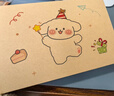 離草信封信紙線(xiàn)條小狗生日賀卡精美可愛(ài)手寫(xiě)信明信片浪漫表白信紙情書(shū)送女友 10信封+10信紙+10封口貼 曬單實(shí)拍圖