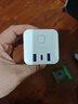 公牛（BULL）30WPD蘋(píng)果快充魔方插座/插線(xiàn)板/插排/接線(xiàn)板 Type-c口+USB口+3插孔 無(wú)線(xiàn) 白色 GNV-M1303W總控開(kāi)關(guān) 曬單實(shí)拍圖