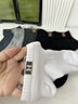 花雨傘（ARNOLD PALMER）襪子男春夏季艾草精油100%純棉10A級抑菌防臭薄款抗起球透氣短襪 曬單實(shí)拍圖