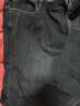 Navigare意大利小帆船男士牛仔褲冬季保暖通勤小腳褲中腰彈力休閑褲 暗夜黑 40 碼 曬單實(shí)拍圖