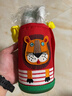 【9成新】虎牌（TIGER）兒童保溫/冷杯卡通學(xué)生便攜帶杯套水杯子MBJ-C06C-EL小獅子600ml   曬單實(shí)拍圖