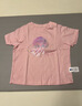 迷你巴拉【植物肌】男女童T恤夏涼感抑菌不悶汗短袖上衣 粉紫 【100%植物纖維】 100 曬單實(shí)拍圖