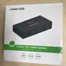 綠聯(lián)（UGREEN） hdmi一分二分配器分線器1進2出視頻4k投影儀帶音頻高清一拖二電腦顯示器1分 40207 HDMI1.4自帶線【1進2出】4K 曬單實拍圖