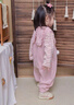 班喜迪嬰兒衣服春裝嬰幼兒連體衣寶寶超萌外出服背帶褲套裝春秋哈衣爬服 粉色 80 曬單實(shí)拍圖