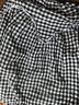 【京東直采】格子半身裙子女裝衣服春夏季2026新款公主蓬蓬長(cháng)裙 黑色 L 【推薦115-140斤】 曬單實(shí)拍圖