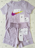 耐克（NIKE）嬰童輕便T恤和短褲套裝夏季男女童寶寶半袖舒適NIKE II6485 曬單實(shí)拍圖