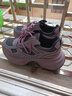 人本（RENBEN）紫色復古厚底增高老爹鞋女2026春季新款休閑百搭輕便黑色運動(dòng)鞋 曬單實(shí)拍圖