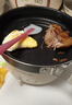 羅婭1000W折疊便攜電煮鍋2L旅行鍋出差小電鍋1-2人電炒鍋分體式電火鍋電熱鍋宿舍鍋多功能鍋 雙鍋配置 曬單實(shí)拍圖