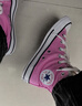 匡威（Converse）All Star春季新品經(jīng)典男女高幫帆布鞋甜桃粉M9006C M9006C 37 曬單實(shí)拍圖