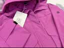 KOLON SPORT/可隆WINDFLEX輕薄軟殼夾克 劉詩詩同款 女士戶外防風耐磨外套 LKJK6MT716-MA 品紅色 M 165/88A 曬單實拍圖
