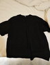 凡客誠品vancl 短袖T恤全棉圓領(lǐng)夏裝男女同款 黑色 L （建議110-130斤） 曬單實(shí)拍圖