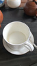 CLITON咖啡杯碟套裝歐式金邊陶瓷杯西式紅茶杯早餐杯牛奶杯6杯6碟6+杯架 曬單實(shí)拍圖