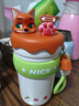 迪士尼保溫杯吸管水杯子女316不銹鋼高顏值學(xué)生兒童瘋狂動(dòng)物城520mL尼克 曬單實(shí)拍圖