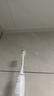 飛利浦（PHILIPS）聲波電動(dòng)牙刷鉆石3系 情侶款送男生/女友禮物 生日禮物 微泡水流 白色 HX5181/01 曬單實(shí)拍圖