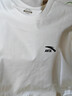 安踏休閑短袖t恤男女同款夏季簡(jiǎn)約純色圓領(lǐng)運動(dòng)打底衫寬松情侶上衣 曬單實(shí)拍圖