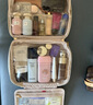 百草園洗漱收納包大容量化妝包便攜式防水收納袋出差旅行洗漱包單層大號 曬單實(shí)拍圖