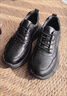 百麗男鞋舒適休閑鞋厚底增高3.5cm牛皮商務(wù)運動(dòng)鞋A1354AM5 黑單里 42 曬單實(shí)拍圖