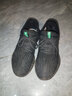 回力男鞋夏季透氣新款椰子鞋子潮流百搭運動(dòng)鞋輕便跑步鞋 黑/綠 42 曬單實(shí)拍圖