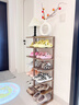 小匠材鞋架門(mén)口多層家用鞋柜小型入戶(hù)宿舍出租房簡(jiǎn)易收納置物架子7層 曬單實(shí)拍圖