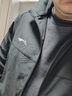 李寧（LI-NING）外套男春秋季新品款風(fēng)衣女夾克戶(hù)外防潑水沖鋒運動(dòng)服防風(fēng)透氣上衣 標準黑（立領(lǐng)款） L (175) 曬單實(shí)拍圖