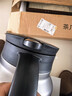京東京造保溫壺 燜茶暖水壺【陶瓷內膽】茶水分離辦公室泡茶悶泡壺 灰色1L 曬單實(shí)拍圖