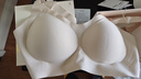 嫚熙（EMXEE）孕婦哺乳內衣喂養胸衣舒適上托聚攏懷孕期喂奶文胸非純棉女 凝脂膚 L 曬單實(shí)拍圖