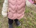 迷你巴拉【三防】男童女童輕暖羽絨服兒童萌趣造型冬連帽外套25年新款 粉紅60033 120 曬單實(shí)拍圖