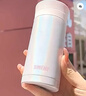 膳魔師（THERMOS）保溫杯口紅杯200ml不銹鋼女士小巧口袋杯TCNC-200MACWI(溫暖冰沙) 曬單實(shí)拍圖