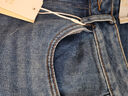 絲柏舍高腰垂感牛仔褲女2026春裝新款時(shí)尚簡(jiǎn)約修身水洗牛仔褲 曬單實(shí)拍圖