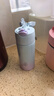 膳魔師（THERMOS）海洋系列2代高真空不銹鋼保溫杯辦公水杯咖啡杯便攜杯子吸管杯 吸管保溫杯 400ml 附贈杯套 曬單實(shí)拍圖