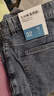 海瀾之家（HLA）牛仔褲男26新亦心即為系列直筒大碼褲子男夏季 藍灰牛過(guò)渡色（中）34 32 175/82A 推薦127~134斤 曬單實(shí)拍圖